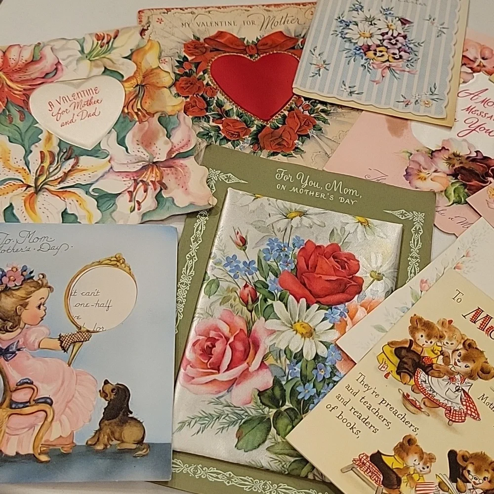 Vintage Hallmark Used Greeting Card Bundle